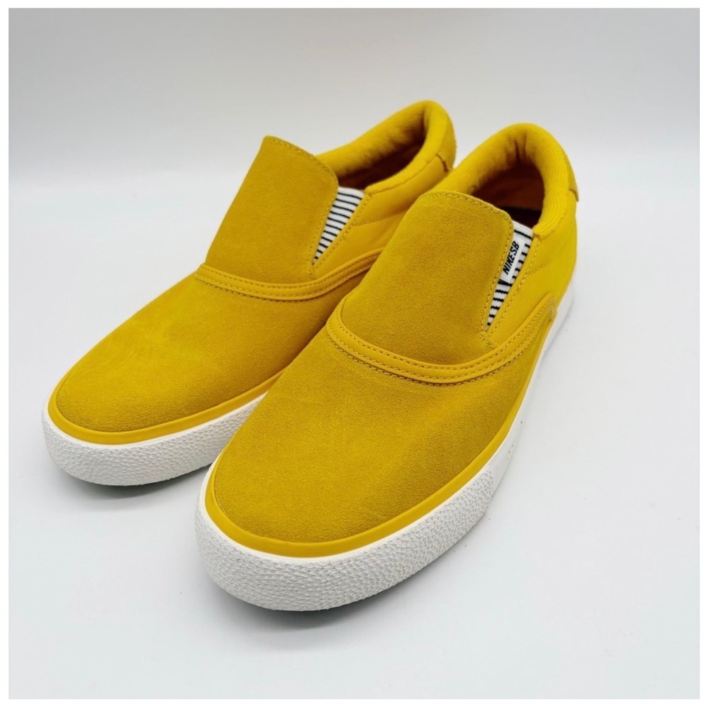 Nike Shoes Women 6 Yellow SB Verona Slip Elissa Steamer Skate DM4424-700 Suede - Picture 7 of 7